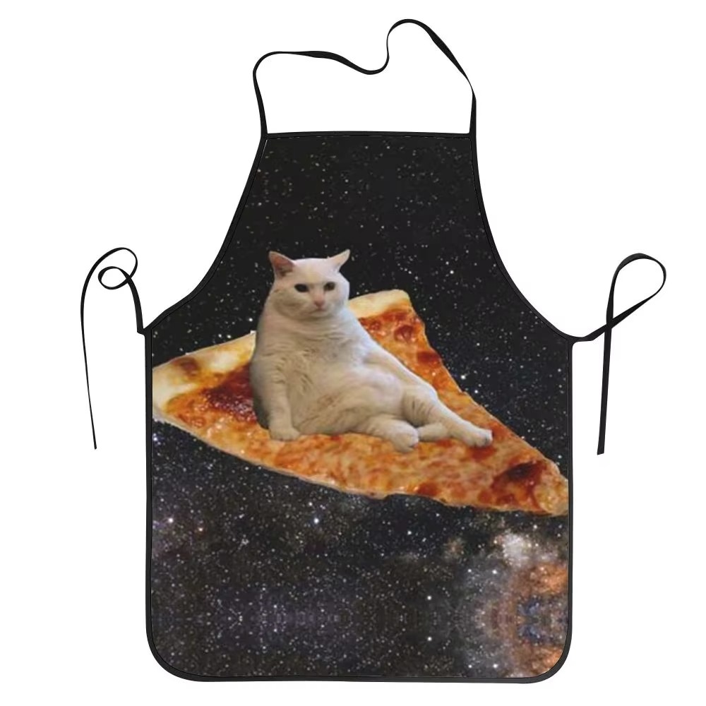 1PC Unisex Space Pizza Cat Apr - Home Cooking For Cats ulasan dan harga