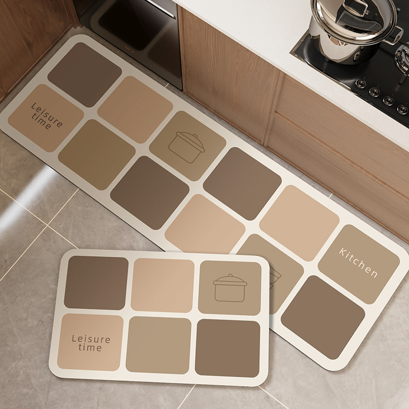 Modern Kitchen Mat Set Non Sli - Home Cooking Made Easy ulasan dan harga