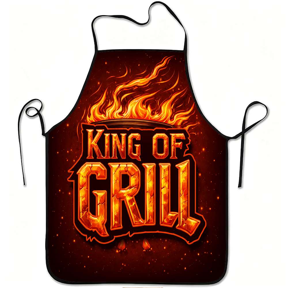1 Piece of Bbq King Apron, Bbq - Home Cooking Ideas ulasan dan harga