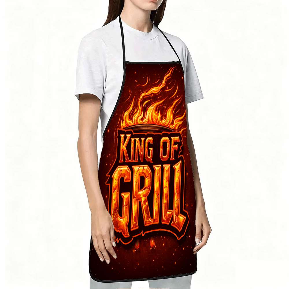 1 Piece of Bbq King Apron, Bbq - Home Cooking Ideas ulasan dan harga