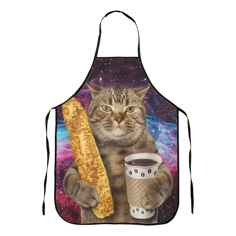 Galaxy Tabby Cat Holding Beer  - Home Cooking For Cats ulasan dan harga
