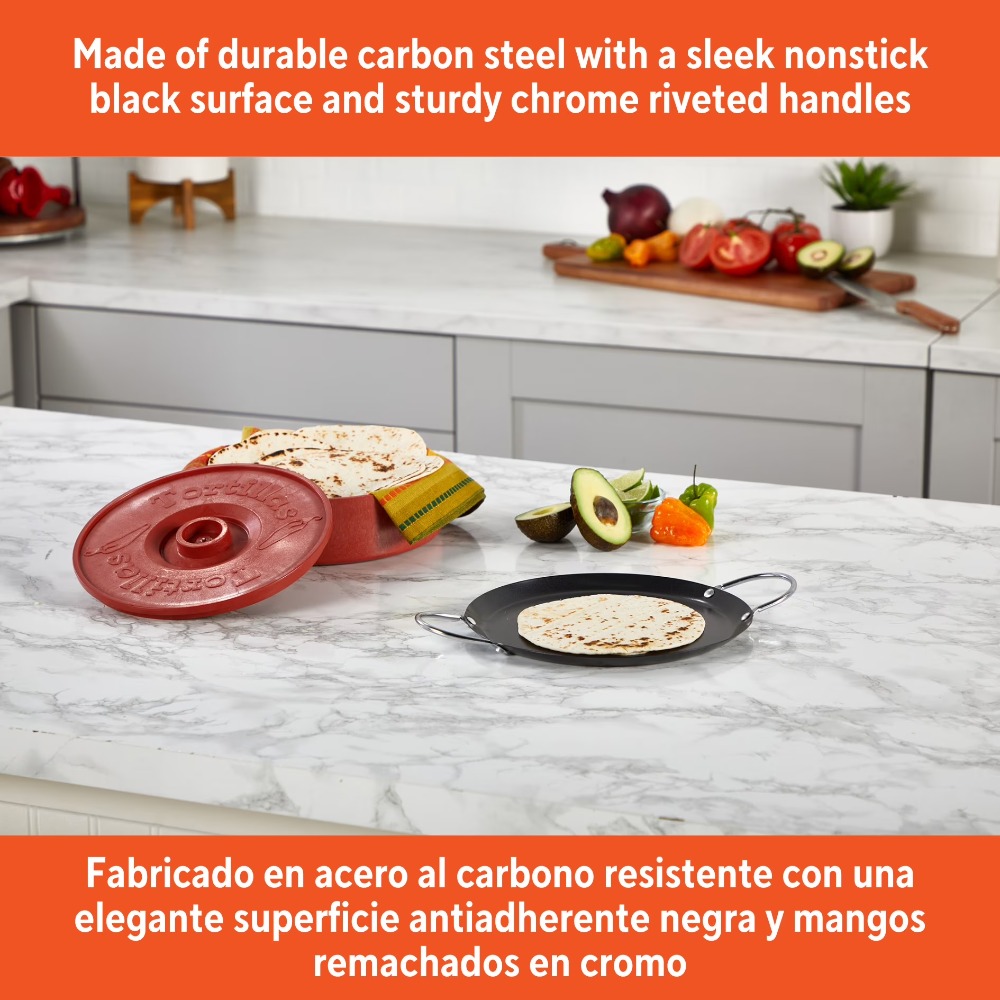 Carbon Steel Nonstick Round Co - Comal Griddle Round ulasan dan harga