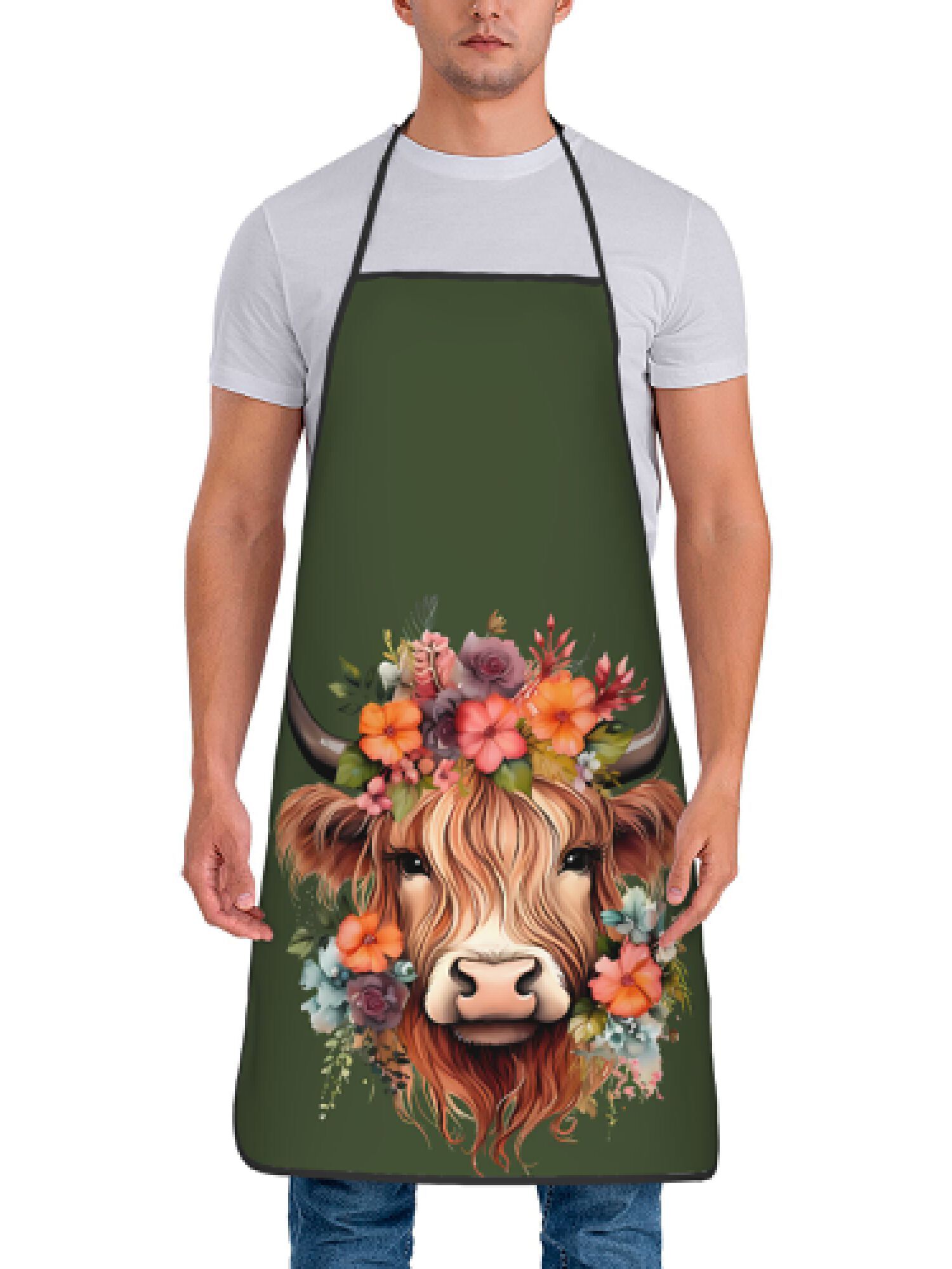 1 Piece of Fun Highland Cow Fl - Home Cooking Ideas ulasan dan harga