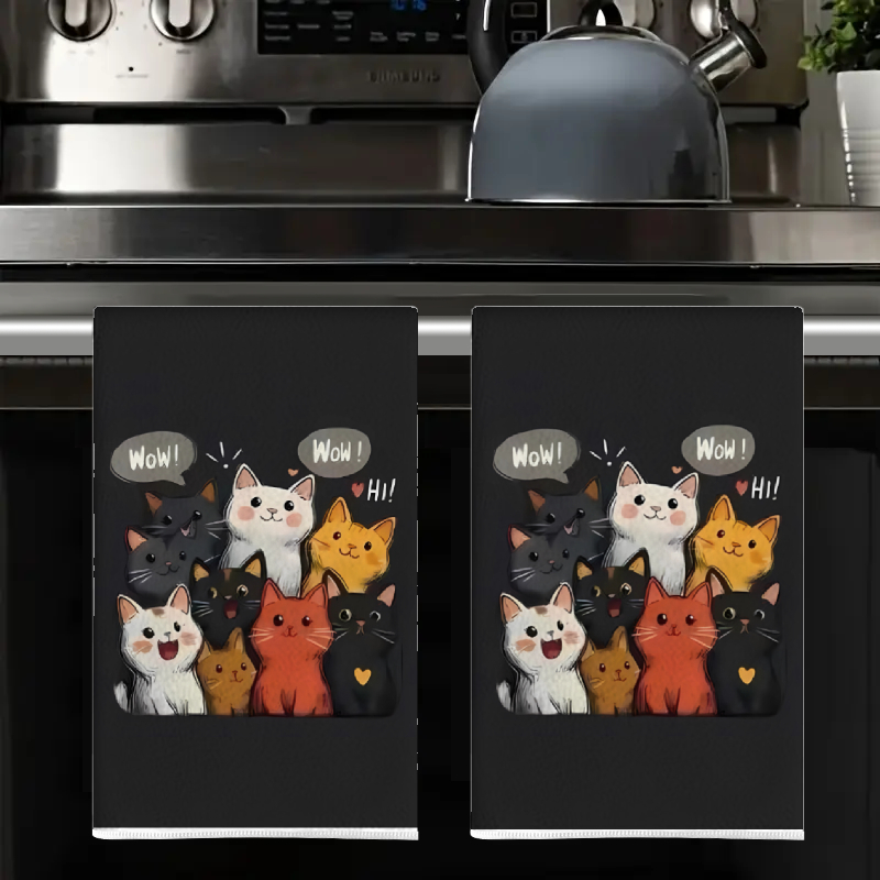 2Pcs, Black Background Cat-The - Home Cooking For Cats ulasan dan harga